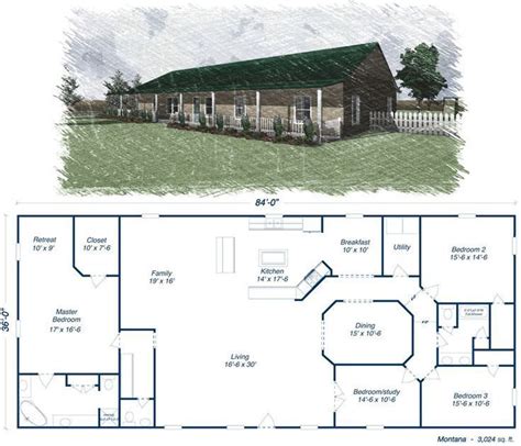 2 bedroom metal building house plans|barn with 2 bedroom apartment.